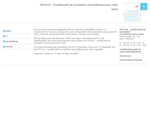 Tablet Screenshot of implusgmbh.de